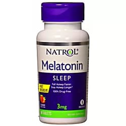 Natrol Melatonin 3mg FST Dslv