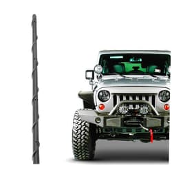 KSaAuto 13 Inch Antenna for Jeep Wrangler Accessories JK JL Unlimited Gladiator Accessories JT, Short Antenna Replacement Jeep JKU JLU Sahara Rubicon Sport Willys 4xe Mojave High Altitude