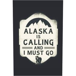 Funny Life Designs Alaska Is Calling and I Must Go: Alaska Travel Journal. Lined Pages.