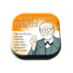 The Unemployed Philosophers Guild Freud After Therapy Breath Mints - 1 Tin, Net Wt .4oz (12g)