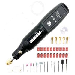 CHOKMAX Cordless Rotary Tool, 3.7V Li-ion Mini Rotary Multi-Tool Kit with 42pcs Accessories Electric Rotary 16000rpm Speed DIY Grinder for Polishing, Cleaning and Engraving