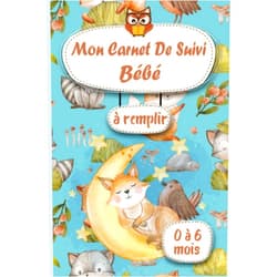 Alain Print Mon Carnet de Suivi Bébé à remplir de 0 à 6 mois: Cahier de suivi maternel, Couches, Sommeil, Repas, Biberon, Soin et Traitement, Cadeau Idéal Future Maman (French Edition)