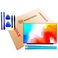 BRIGHTFOCAL New Screen Replacement for DELL Inspiron 15 3511 3510 P112F 30PIN 60HZ 15.6 Non-Touch HD 1366 x 768 Slim Matte LCD LED Display with Tape and Tool