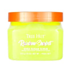 Tree Hut Rainbow Sherbet Shea Sugar Scrub | Exfoliating Body Scrub Removes Dead, Dry Skin for a Soft & Hydrated Feel | Nourishing Essential Body Care | 18 fl oz.