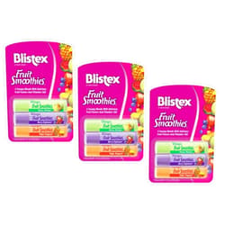 Blistex, Fruit Smoothies, 3 Sticks.10 oz (2.83 g) Each - (Pack of 3)