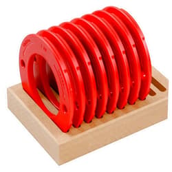 Woodpeckers Precision Woodworking Tools TLRSET-ML Molded Twist Lock Ring Set for Router Lift or Plate, 8-Piece