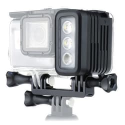 SOONSUN Diving Light High Power Rechargeable Dimmable Waterproof LED Video Light Fill Night Light for GoPro Hero 13/12/11/10/9/8/7/5/6/5/4/3+/3/2 Fusion Session SJCAM AKASO DJI OSMO Action Camera