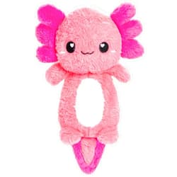 Happy Fuel Axolotl Microwavable Unscented Heating Pad for Women and Kids- Cute Soft Cozy Pillow Plush Heatable Warm Stuffed Animals - Kawaii Hot and Cold Plushie Food Toy - Axolotl Gifts for Girls and Boys