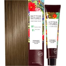 Permanent 7A Medium Ash Blonde Hair Color Dye - Naturally-derived, Vegan & 100% Gray Coverage that Lasts up to 8 Weeks