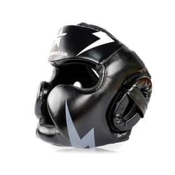 MYSUPERSTAR Boxing Headgear Headguard for Training Muay Thai Kickboxing Fight Sparring MMA Competition Martial Arts Gear Perfectly fit for Men Women Youth Boys Girls
