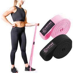 GAIYAH FITNESS Long Resistance Bands, Fabric Resistance Bands Stretch Bands for Exercise Bands Resistance Bands Set Elastic Resistance Bands for Working Out Women Resistance Bands for Physical Therapy