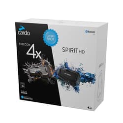 CARDO FREECOM 4X & SPIRIT HD BUNDLE