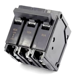 ARTVIP Q360 3 Pole 60Amp Circuit Breaker Replacement for Siemens PL and ES Series Load Centers, 10KA 120/240V Plug-in Mount Standard Thermal Magnetic Protection (3P 60A)