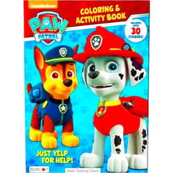 Bendon Paw Patrol Coloring Set - Bundle of Pup Activity Book with Stickers Featuring Chase, Marshall, Skye, Rubble, Rocky and Zuma | Paw Patrol Drawing Kit