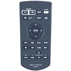 WINFLIKE CXE5116 Replace Remote Control fit for Pioneer Car Audio System DVD RDS AV Receiver AVH X390BS AVH X391BHS AVH X4500BT AVH X4600BT AVH X2700BS AVH X2800BS AVH X3500BHS AVH-171DVD AVH-270BT AVH-271BT