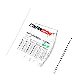 Chanzon 1200pcs 1206 SMD Resistor Kit 0-10M Ω ohm 60 Values 1/4W 0.25W ±1% Tolerance Thick Film 0-10MR SMT Chip Resistors Rohs Certificated