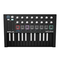 Arturia MiniLab MKII Inverted MIDI Controller Black