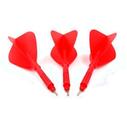 CUESOUL KOFF AK6 Kite Dart Stem with AK4 Moulded Flights,Set of 3 pcs