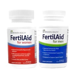 Fairhaven Health Fertilaid for Men and Women Combo, Male and Female Fertility Supplements, Vitamins and Fertility Targeted Nutrients to Support Cycle Regularity in Women and Count and Motility in Men (1 Month Supply)