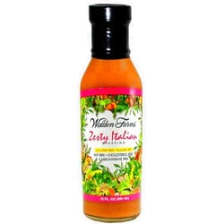Walden Farms Zesty Italian Dressing 12 oz. Bottle - Sweet & Tangy, 0g Net Carbs Condiment, Kosher Certified - Great on Salads, Grilled Favorites, Marinade, Pizza, Vegetables and Many More