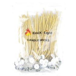 EricX Light Organic Hemp Candle Wicks, 100 Piece 8