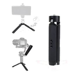 KOQINVIZ Aluminum Mini Tripod Stand Handle Grip for Camera Phone Gimbal Stabilizer,Desktop Tripod for DJI Ronin Zhiyun Weebill Smooth Osmo Mobile Webcam Projector