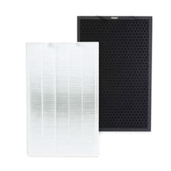 PUREBURG Replacement Filter Set Compatible with Bissell Air320 (2768A) Air Purifier,Replaces Part 2804 & 2677,H13 HEPA + Activated Carbon Filter 4-Stage Filtration Air Clean Dust