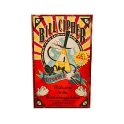 WBLAIANBL Bill Cartoon Cipher Art Poster for Room Aesthetic Posters 08x12inch(20x30cm) Fashion Canvas Art Cartoon Fan Wall Art Decor Picture Print