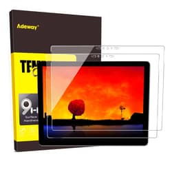 Adeway [2 Pack] Adeway Surface Go 3/ Surface Go 2 2020 Tempered Glass Screen Protector - Anti-Fingerprint, 9H Hardness, HD Clear Screen Protector, Compatible for Microsoft Surface Go 2020 (1901Model)