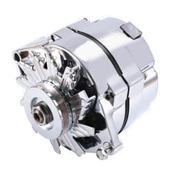 JDMSPEED New Alternator Chrome Replacement For Chevy BBC SBC 110Amp 1 Wire High Output RA00114