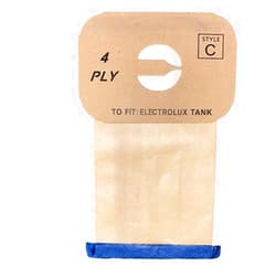 NorthShore Vacuum 24 Replacement Bags for Electrolux Style C Canister Vacuums 4 PLY.