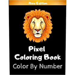 Fun & Easy Pixel Art Coloring Books Pixel Coloring Book: Easy Pixel Color by Number Activity Book with Zoo Animals for Kids - Unique Funny Pixel Art Gift for Birthday Christmas Easter for Boys & Girls