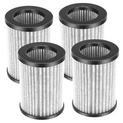 JORAIR 4 Pack Replacement Filters Compatible with Pure Enrichment PureZone Mini Portable Air Purifier PEPERSAP, 2-in-1 True HEPA Replacement