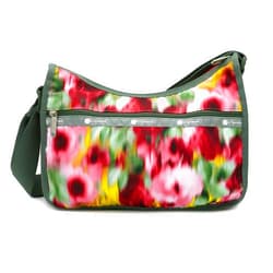 LeSportsac Classic Hobo Crossbody Handbag in Chasing Flowers