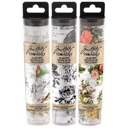 Tim Holtz Advantus Tim Holtz Idea-ology Collage Paper Rolls - Bundle of Three Rolls
