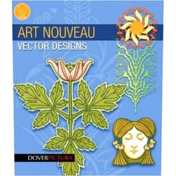 Alan Weller Art Nouveau Vector Designs (Dover Pictura Electronic Clip Art)