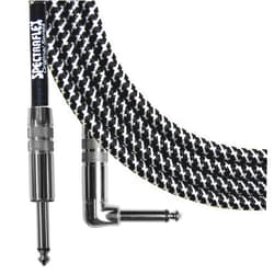 Spectraflex Original Series Right Angle Instrument Cable, 21 Foot, Black