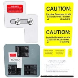 XMK Generator Interlock Kit Compatible with Siemens or Murray 100 Amp Panels, 7/8-1 1/4