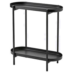 IKEA OLIVBLAD Plant Stand, in/Outdoor Black Color 56 cm (22