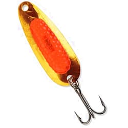 Blue Fox Rattlin' Pixiee Spoon, 7/8-Ounce, Holographic Gold/Orange