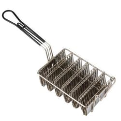Luejnbogty Taco Fryer Basket, Taco Shell Fryer, Holds 6 Shells Deep Fryer Taco Holders Basket with Grip Handle Taco Holder Stand