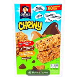 Quakers Chewy Granola Bars Quaker Chewy Granola Bars Variety Pack, 60 ct.
