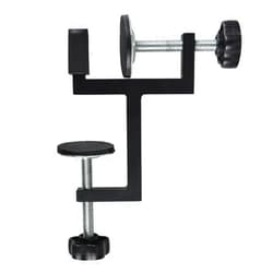 Eewudwok Mini Table Vise,2 in 1 Universal Work Clamp-On Vise Y Style Clamps for Woodworking,Drilling,Sawing,Metal Working and DIY- 1 pack
