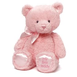 GUND Baby My First Teddy Bear, Ultra Soft Animal Plush Toy for Babies and Newborns, Pink, 15”
