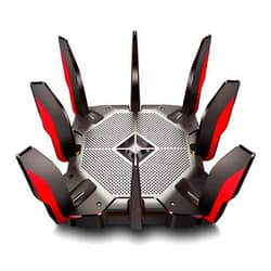 TP-Link WiFi 6 Internet Gaming Router - Tri Band High-Speed ax Router, Wireless Smart VPN Router for a Large Home, 2.5G WAN, 8 Gigabit LAN Ports (Archer AX10000)