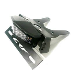 GYUKSIA Compatible with CRF 250L CRF250L 2013-2021 LED Brake Tail Light Turn Signal Blinker License Plate Holder Rear Tail Tidy Fender Eliminator Kit