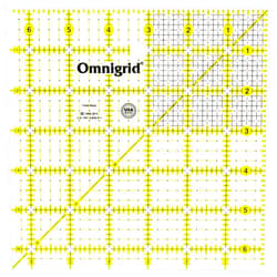 Omnigrid 6-1/2-Inch by 6-1/2-Inch Quilter's Square