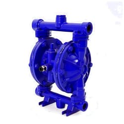 LOYALHEARTDY Air-Operated Double Diaphragm Pump 1/2 inch Inlet Outlet Cast Iron Air Diaphragm Pump 12 GPM Max 115PSI for Industrial Use QBK-15-1/2inch