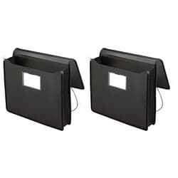 Smead Poly Premium Expanding File Wallet with Closure, 5-1/4