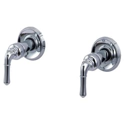 Plumb USA Trim Kit for 2-handle Shower Valve, Fit Delta Washerless Shower, Chrome Plated -By Plumb USA 38821